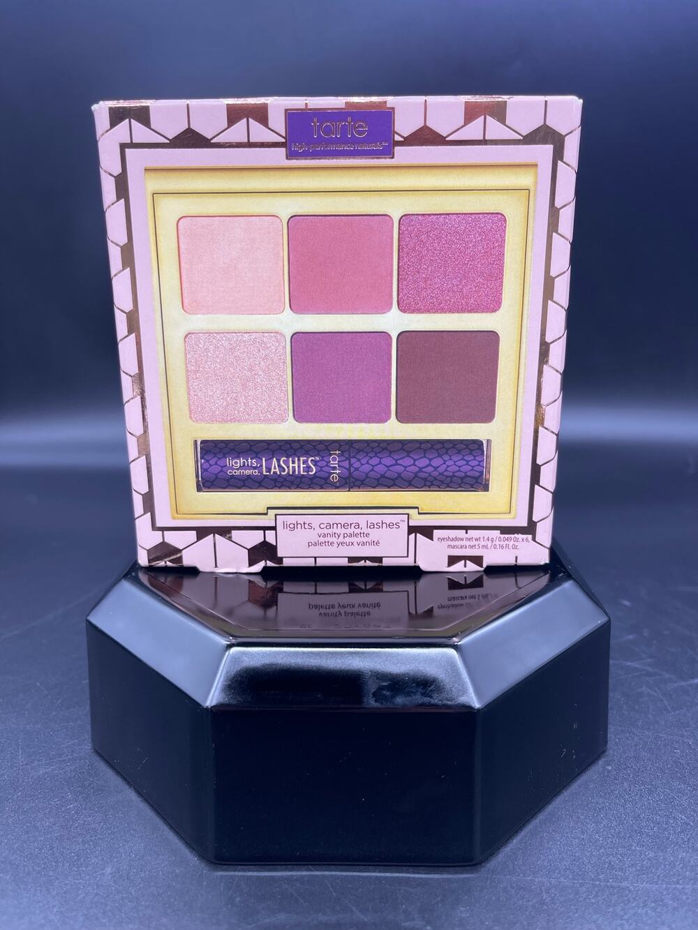 Tarte Lights, Camera, Lashes Vanity Palette New in Box